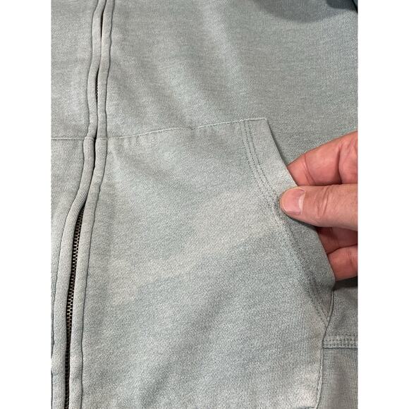 Hurley Men’s Medium Front Zip Colorblock Hooded Jacket Hoodie Split Pocket - Picture 15 of 16